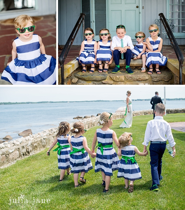 green and white wedding details by connecticut wedding photographer julia jane studios